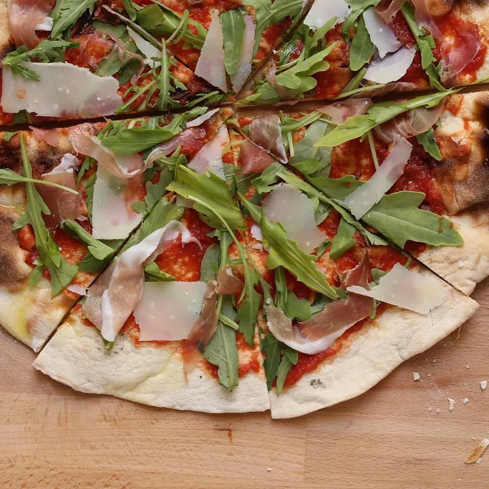 Delicious Paneer Tikka Pizza - Unique fusion pizza at Strathcona Pizza Edmonton