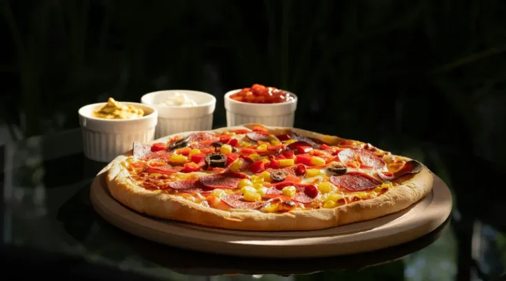 Best pizza restaurant in Edmonton, AB - Strathcona Pizza on 104 Street