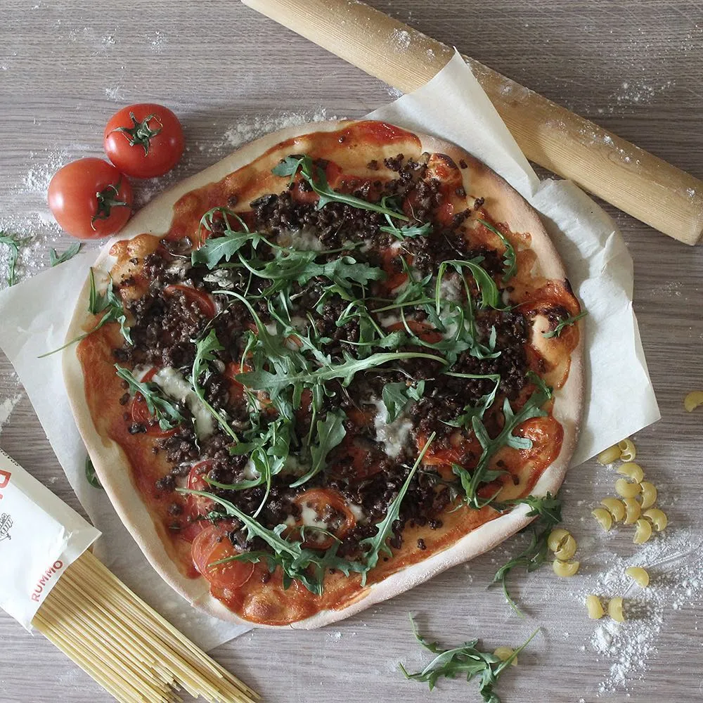 Golden-fried mozzarella sticks with marinara sauce at Strathcona Pizza Edmonton